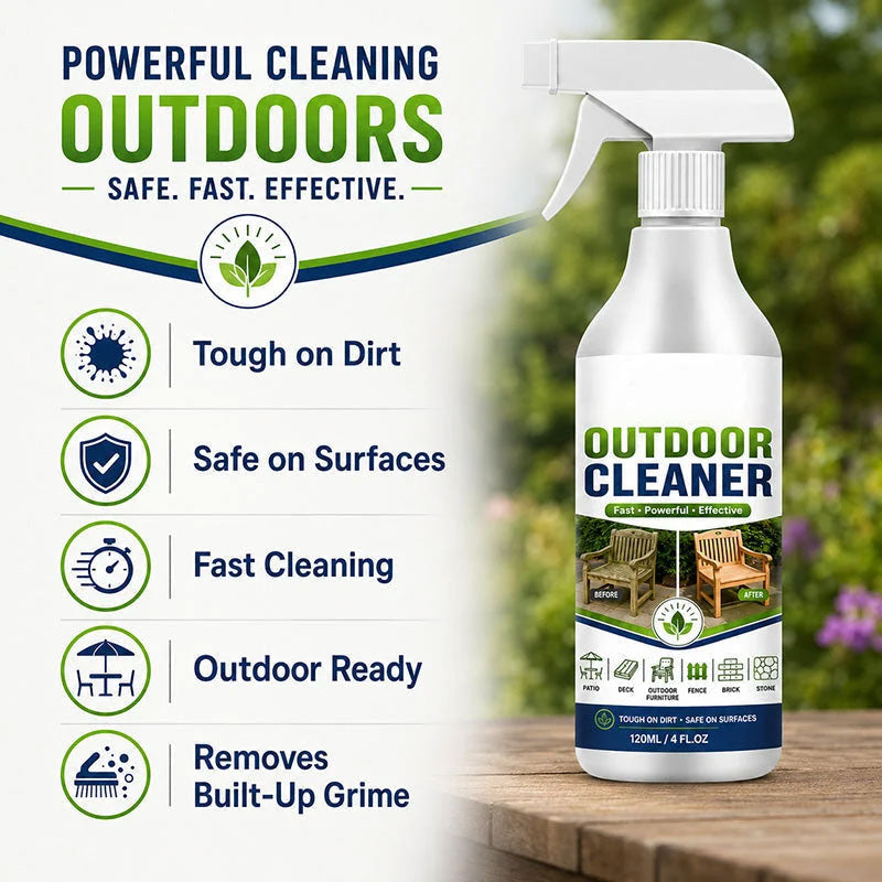 🔥Last Day Promotion 49% OFF🔥Multi-Surface Outdoor Cleaning Spray With Towel