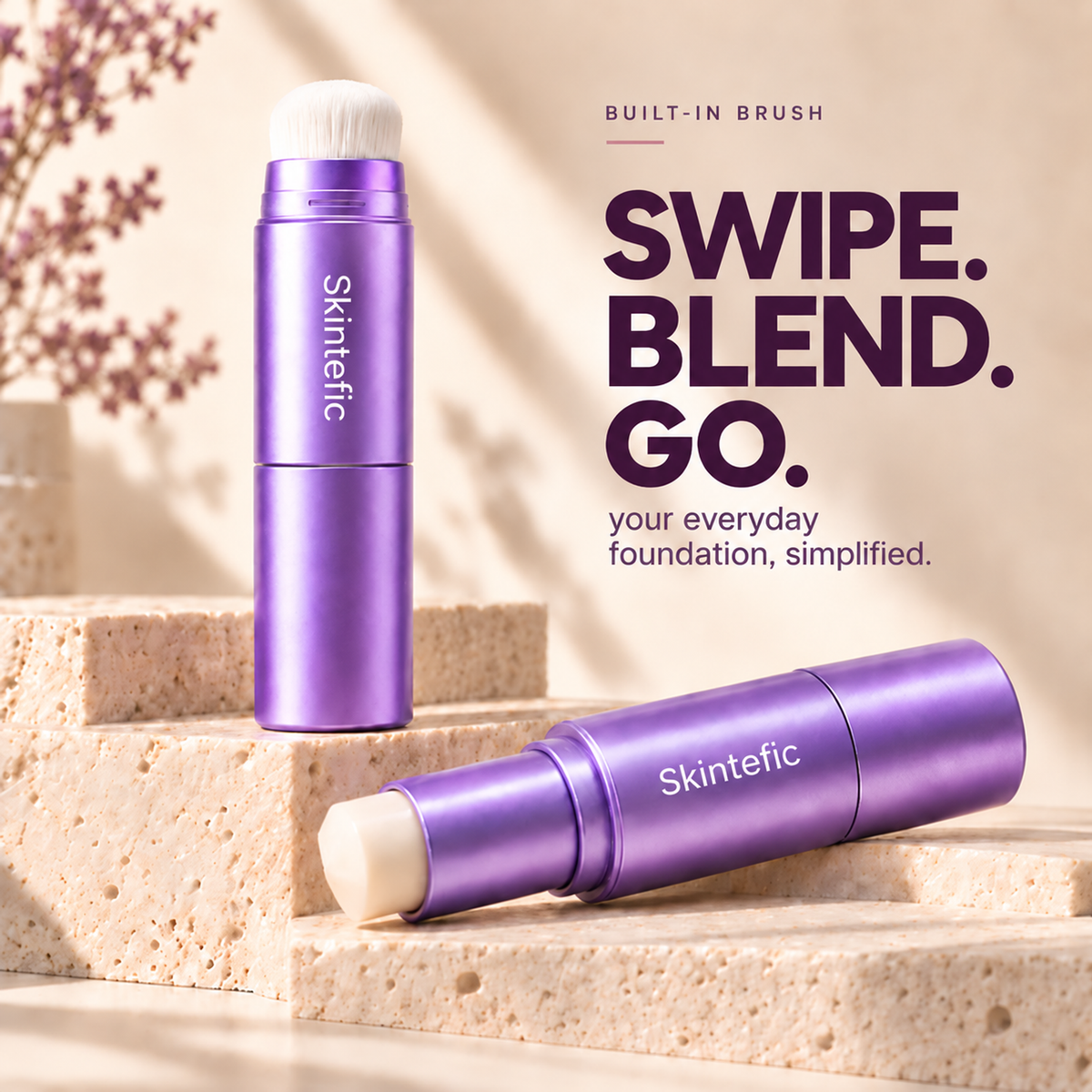 💜2026 Changing Foundation Stick  – The stick that makes mature skin glow again