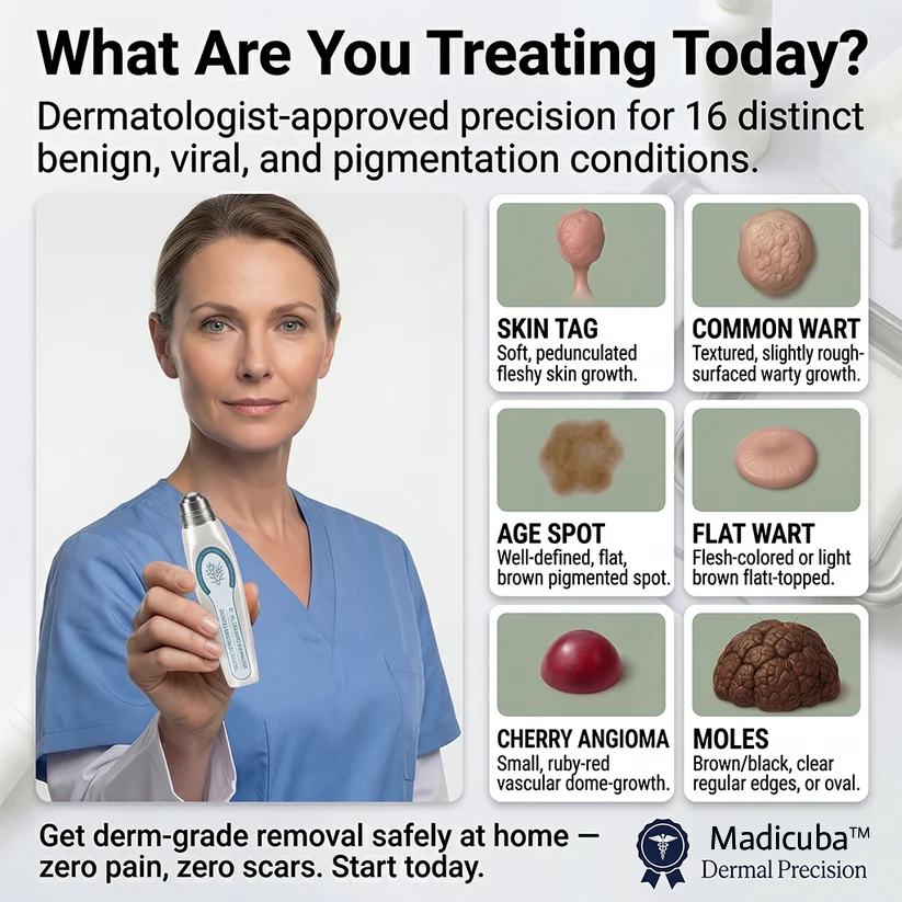 𝐎𝐟𝐟𝐢𝐜𝐢𝐚𝐥 𝐁𝐫𝐚𝐧𝐝 𝐒𝐭𝐨𝐫𝐞 | Madicuba™ 7-Day Skin Tag & Spot Eraser Painless & Scar-Free Advanced Imperfection Remova𝗜 Ro𝗜𝗜erba𝗜𝗜 Pen