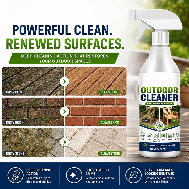 🔥Last Day Promotion 49% OFF🔥Multi-Surface Outdoor Cleaning Spray With Towel