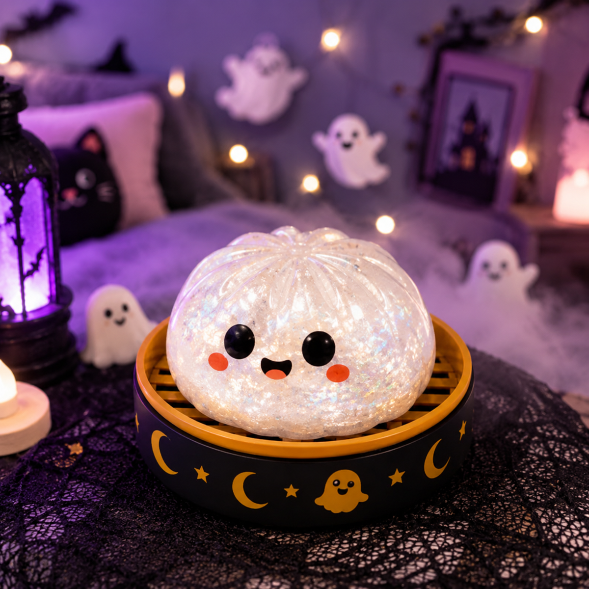 🎁 Last Day & Limite stock Halloween Delivery Mystery Dumpling Squishy – Which Spooky One Will You Get?