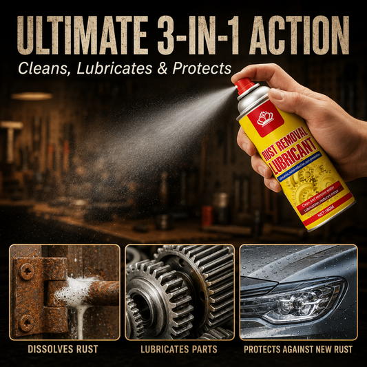 🔥Last Day Promotion 49% OFF🔥Anti-Rust Lubricant Spray & Rust Remover