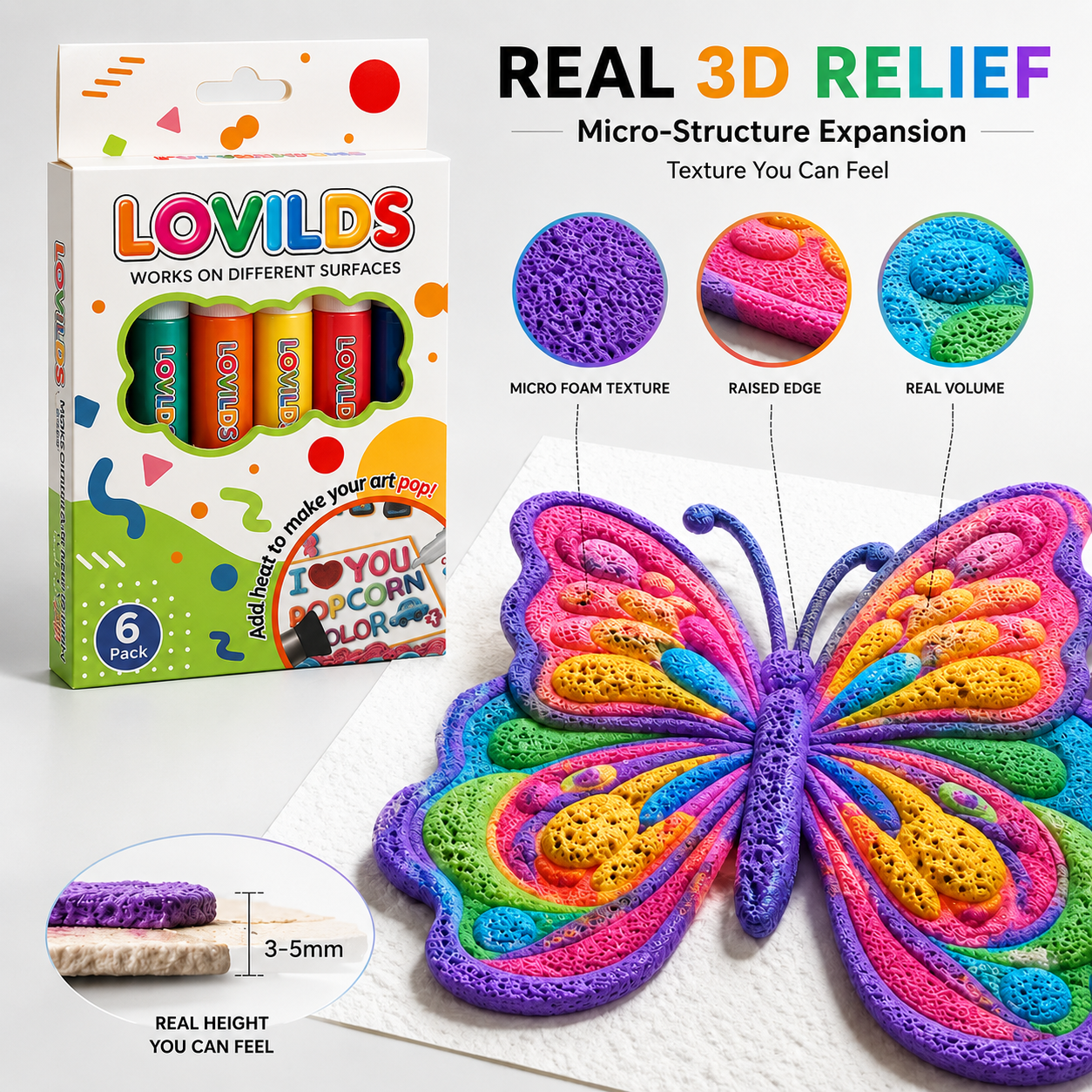🔥Last Day 50% OFF 🖍️🎁🔮Magic Pen – Draw 3D with one stroke!🎄 DIY Bubble Popcorn Drawing Pens🔥🪄