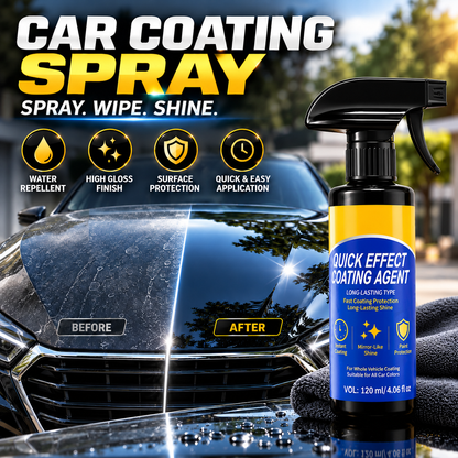 🔥Last Day Promotion 49% OFF🔥Car Coating Spray Instantly Boosts Car Gloss & Water Beading, Scratch