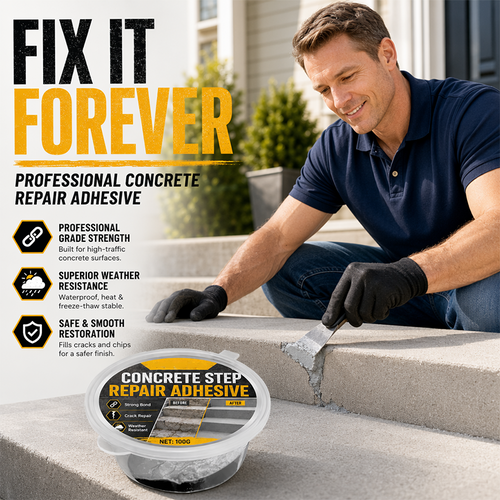🔥Last Day Promotion 50% OFF🔥🧰🛠️ Concrete Step Repair Adhesive