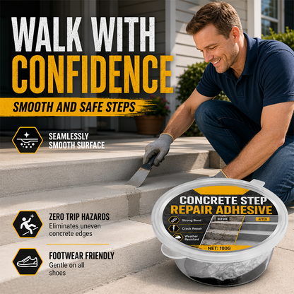 🔥Last Day Promotion 50% OFF🔥🧰🛠️ Concrete Step Repair Adhesive