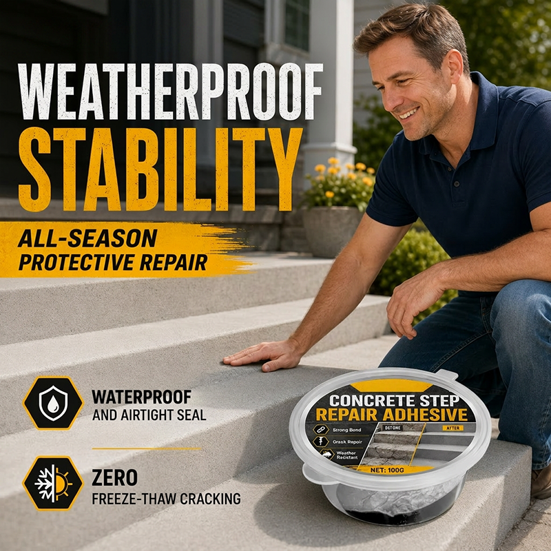 🔥Last Day Promotion 50% OFF🔥🧰🛠️ Concrete Step Repair Adhesive