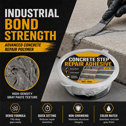 🔥Last Day Promotion 50% OFF🔥🧰🛠️ Concrete Step Repair Adhesive
