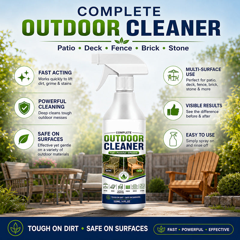 🔥Last Day Promotion 49% OFF🔥Multi-Surface Outdoor Cleaning Spray With Towel