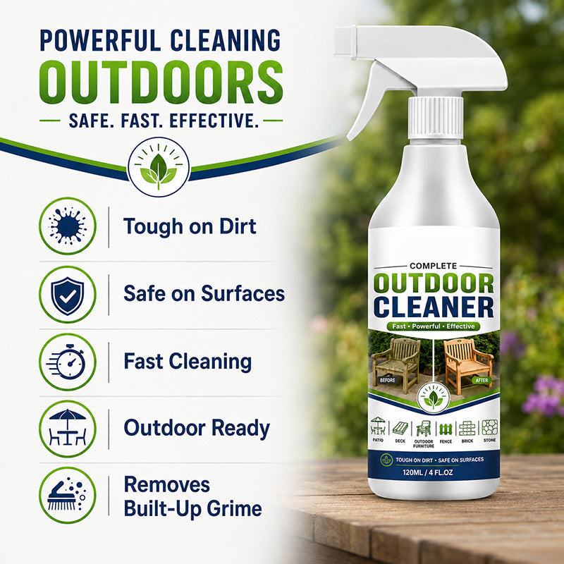🔥Last Day Promotion 49% OFF🔥Multi-Surface Outdoor Cleaning Spray With Towel